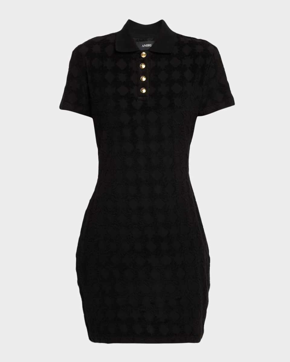 MA Quad Toweling Mini Polo Dress